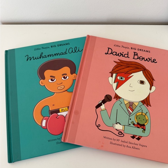 David Bowie and Muhammad Ali Children's Books 2pc - Picture 2 of 4